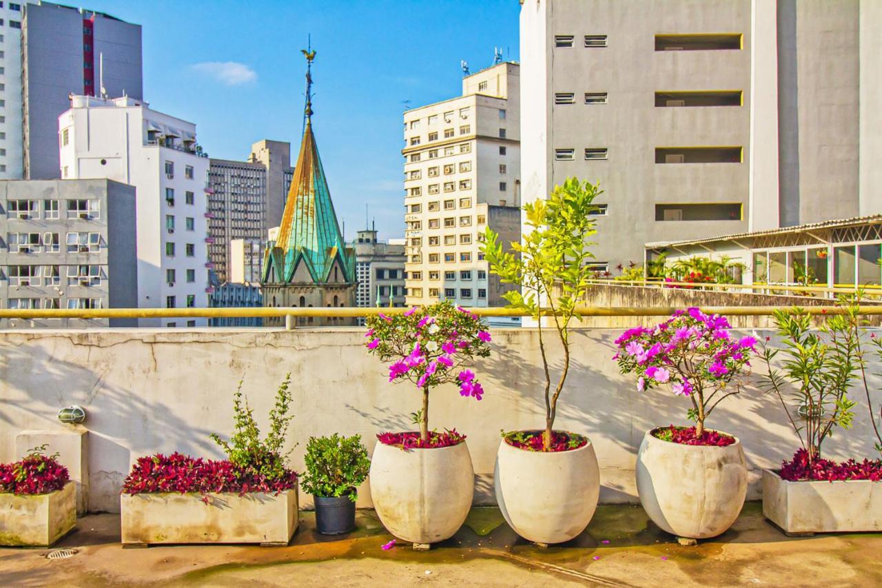 Apto Com Wifi E Home Office No Centro De Сан-Пауло Экстерьер фото